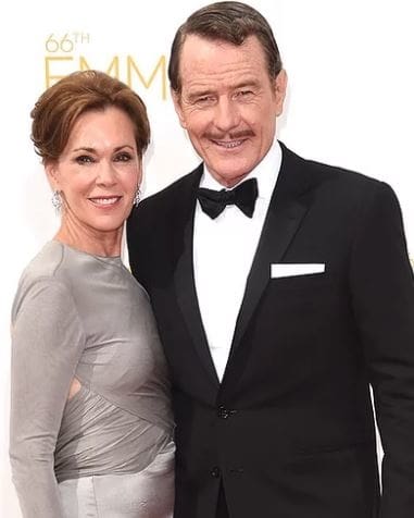 Bryan Cranston with wife, Robin Dearden